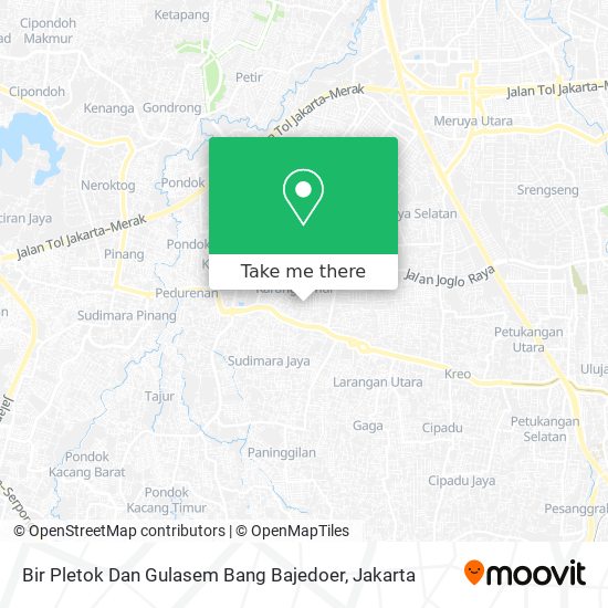 Bir Pletok Dan Gulasem Bang Bajedoer map