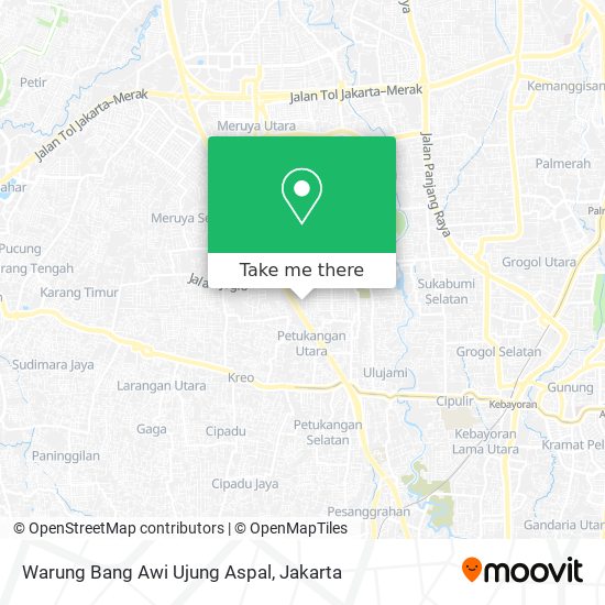 Warung Bang Awi Ujung Aspal map