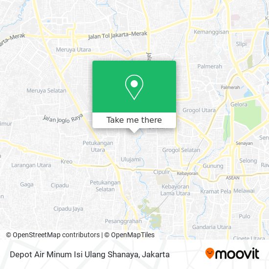 Depot Air Minum Isi Ulang Shanaya map