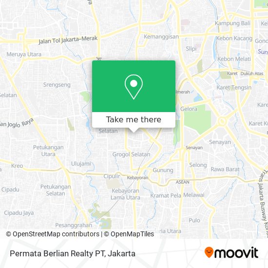 Permata Berlian Realty PT map