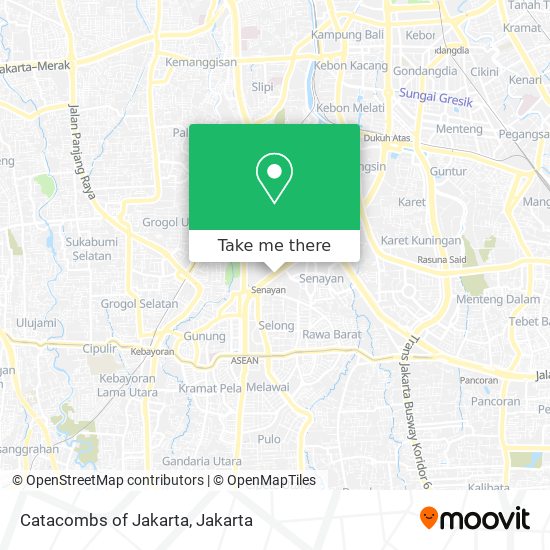 Catacombs of Jakarta map