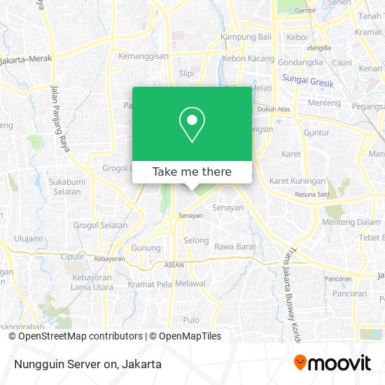 Nungguin Server on map