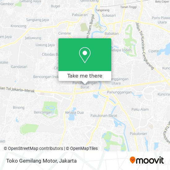 Toko Gemilang Motor map
