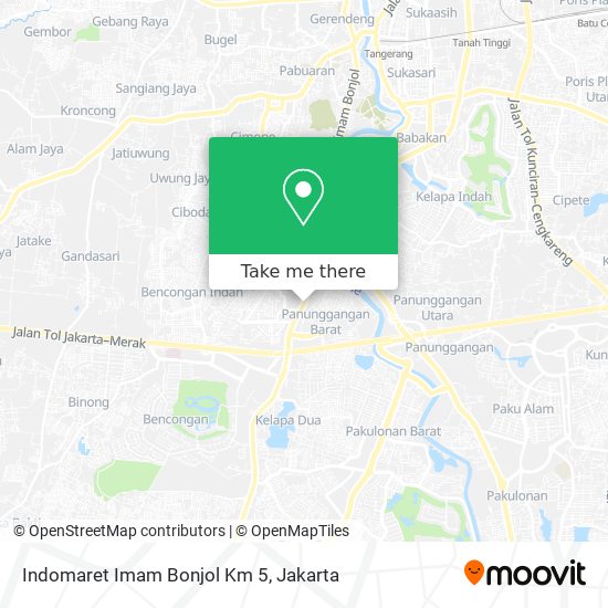 Indomaret Imam Bonjol Km 5 map