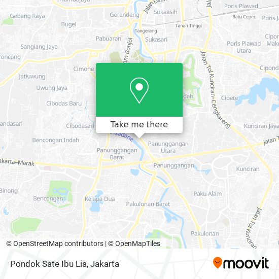 Pondok Sate Ibu Lia map