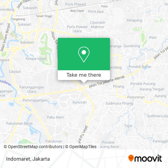 Indomaret map