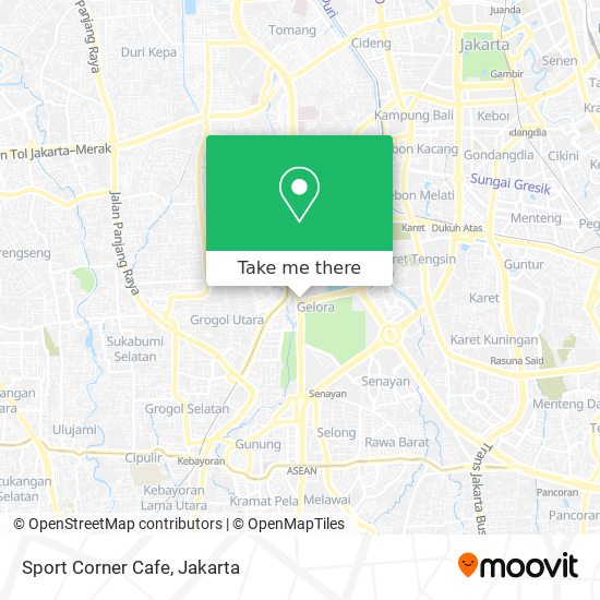 Sport Corner Cafe map