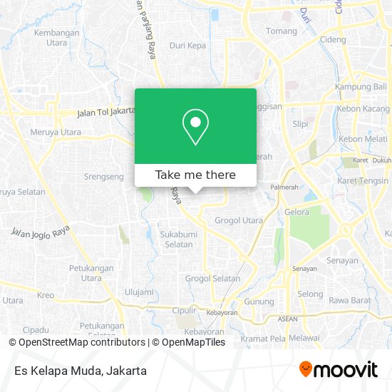 Es Kelapa Muda map