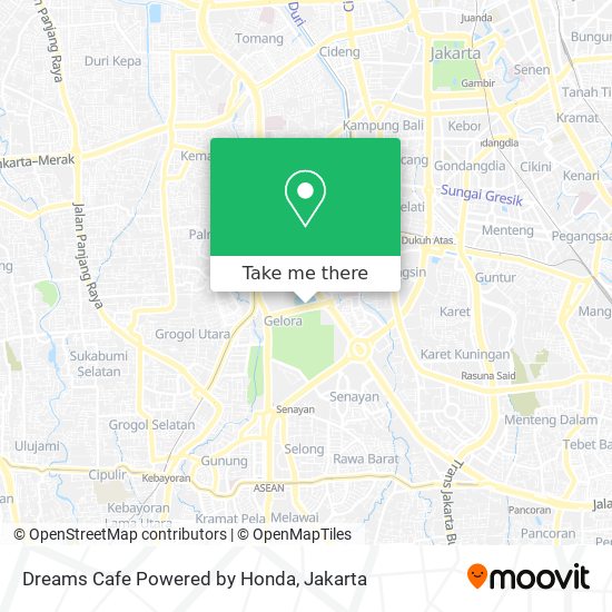 Dreams Cafe Powered by Honda map