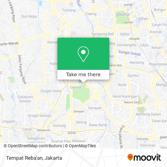 Tempat Reba'an map