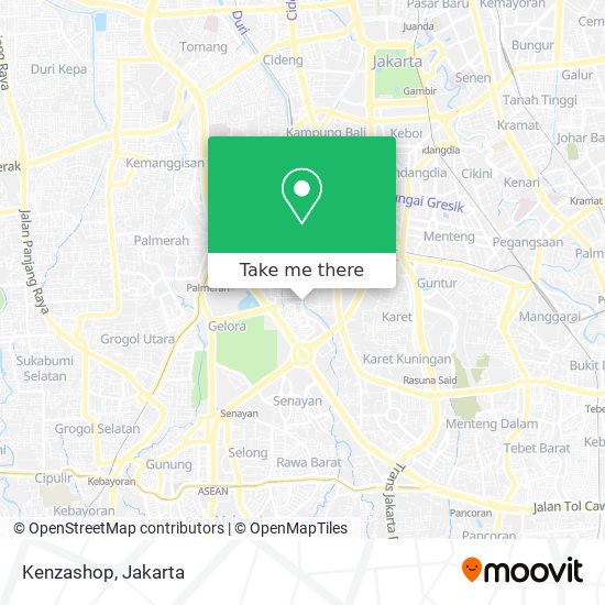 Kenzashop map