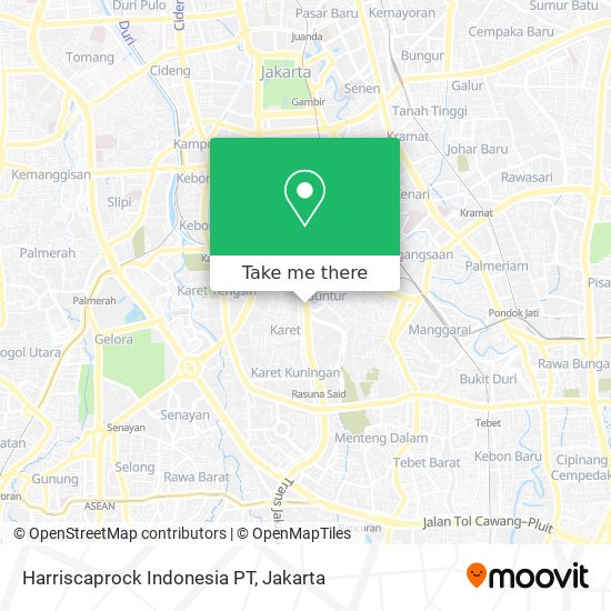 Harriscaprock Indonesia PT map