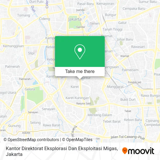 Kantor Direktorat Eksplorasi Dan Eksploitasi Migas map