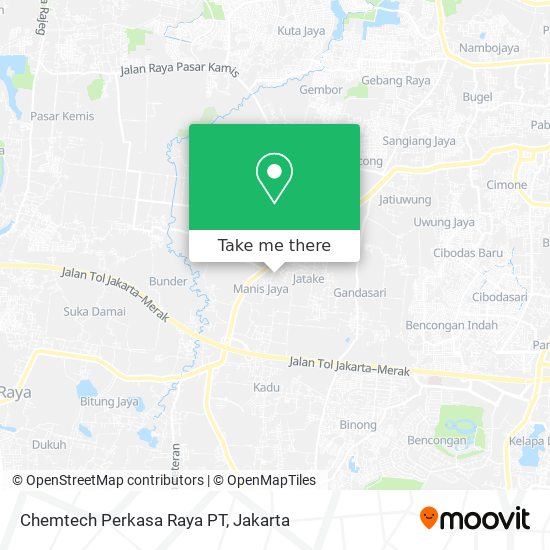 Chemtech Perkasa Raya PT map