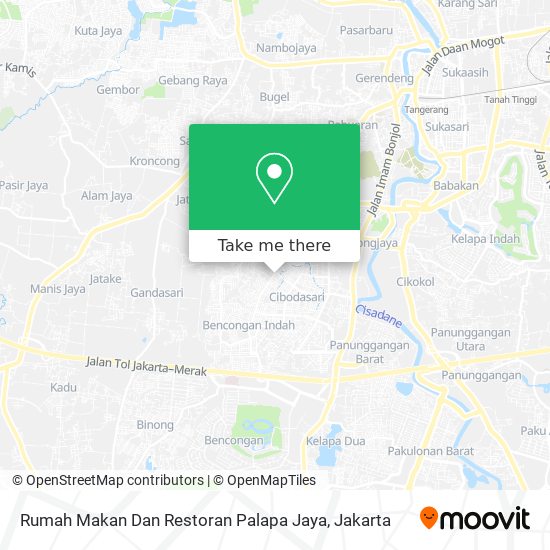 Rumah Makan Dan Restoran Palapa Jaya map