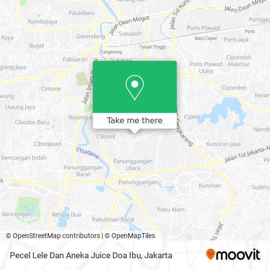 Pecel Lele Dan Aneka Juice Doa Ibu map