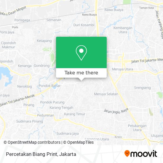 Percetakan Biang Print map