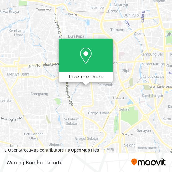 Warung Bambu map