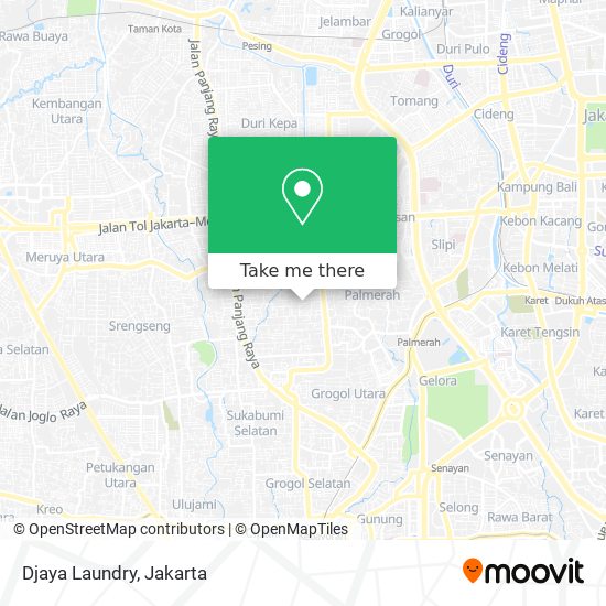 Djaya Laundry map