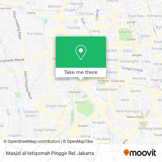 Masjid al-Istiqomah Pinggir Rel map