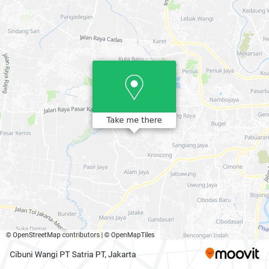 Cibuni Wangi PT Satria PT map