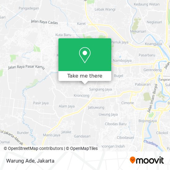 Warung Ade map