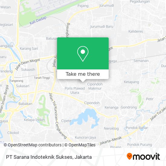 PT Sarana Indoteknik Sukses map