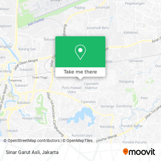 Sinar Garut Asli map