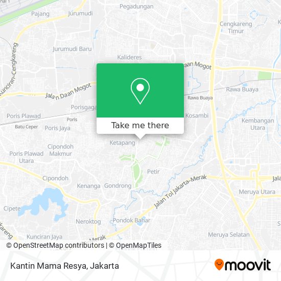 Kantin Mama Resya map