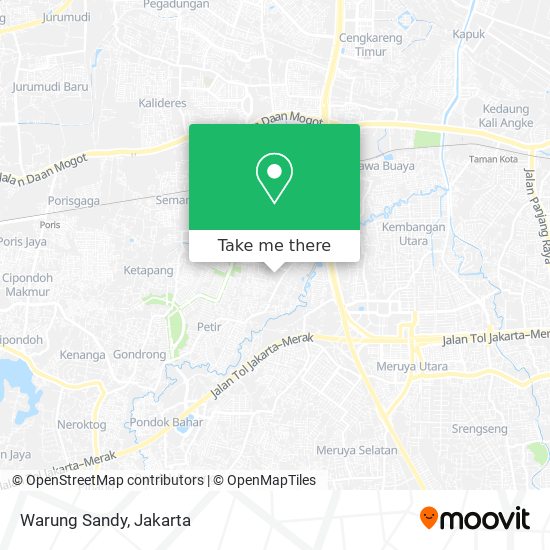 Warung Sandy map