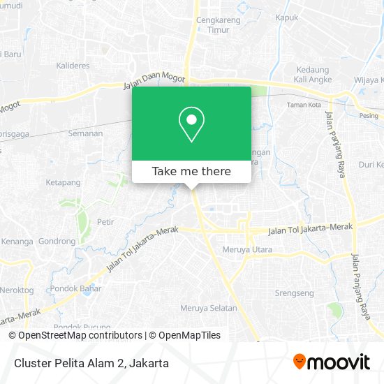 Cluster Pelita Alam 2 map