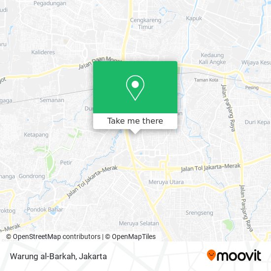 Warung al-Barkah map