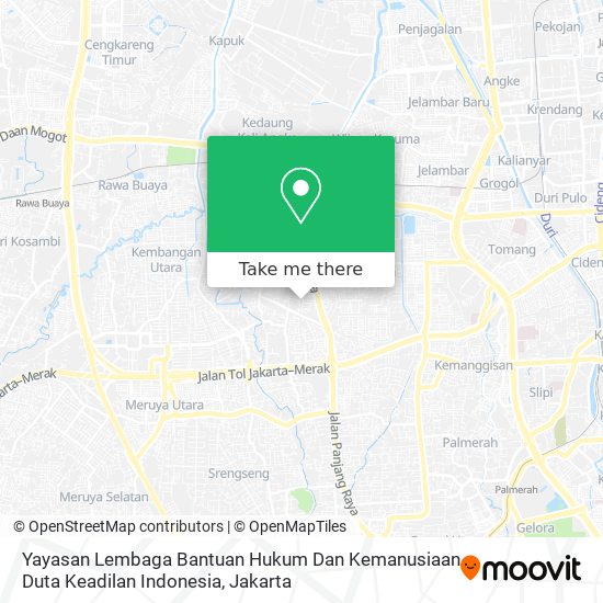 Yayasan Lembaga Bantuan Hukum Dan Kemanusiaan Duta Keadilan Indonesia map