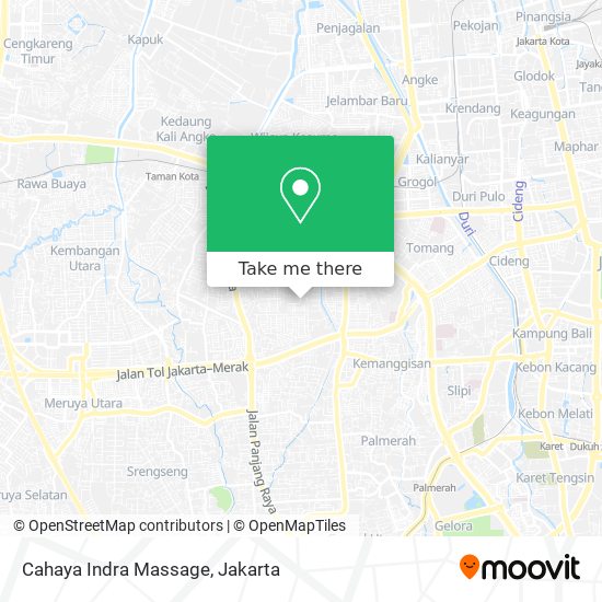 Cahaya Indra Massage map