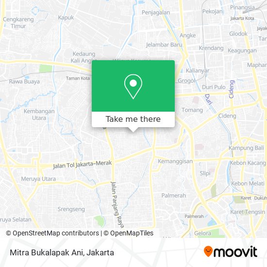 Mitra Bukalapak Ani map