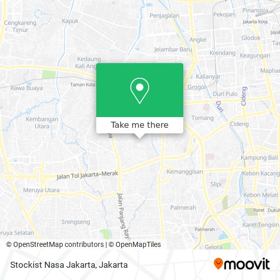 Stockist Nasa Jakarta map
