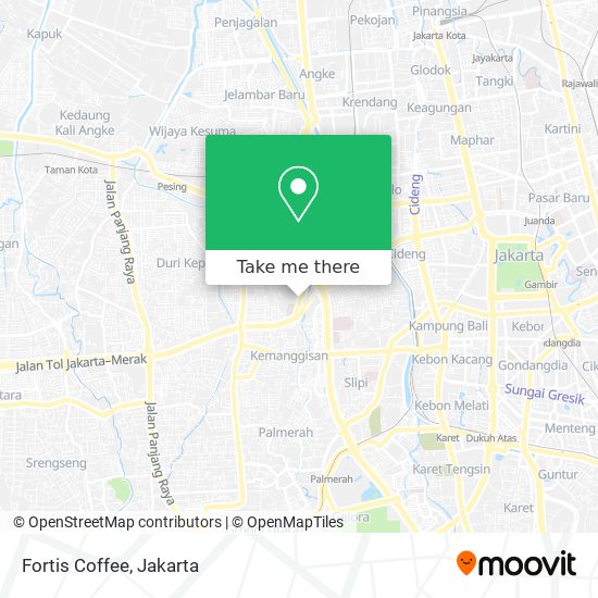 Fortis Coffee map