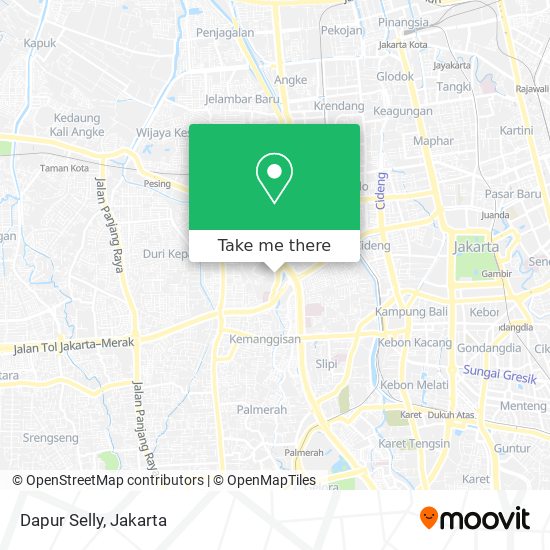 Dapur Selly map