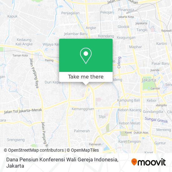 Dana Pensiun Konferensi Wali Gereja Indonesia map