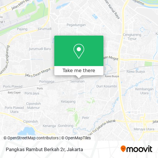 Pangkas Rambut Berkah 2r map