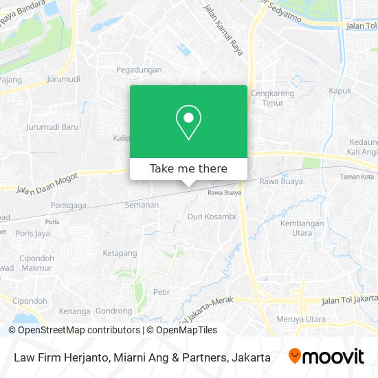 Law Firm Herjanto, Miarni Ang & Partners map