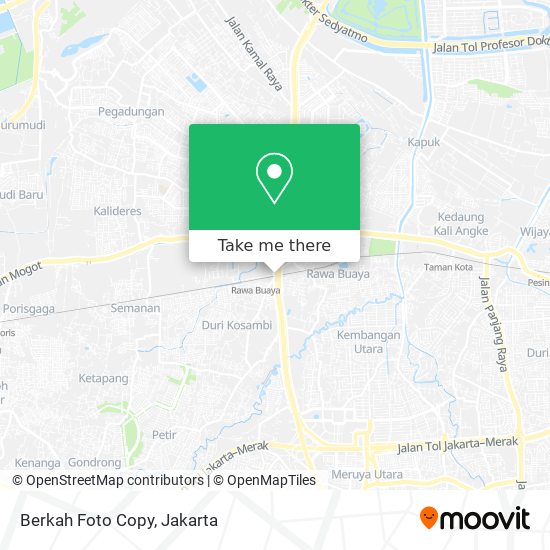 Berkah Foto Copy map