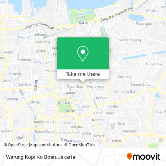 Warung Kopi Ko Boen map