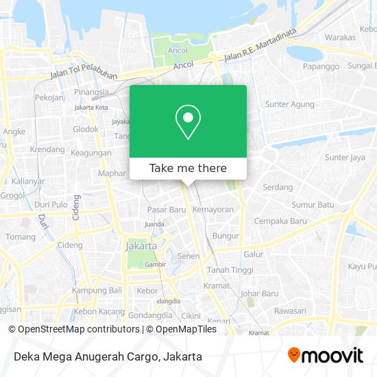 Deka Mega Anugerah Cargo map