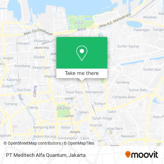PT Meditech Alfa Quantum map