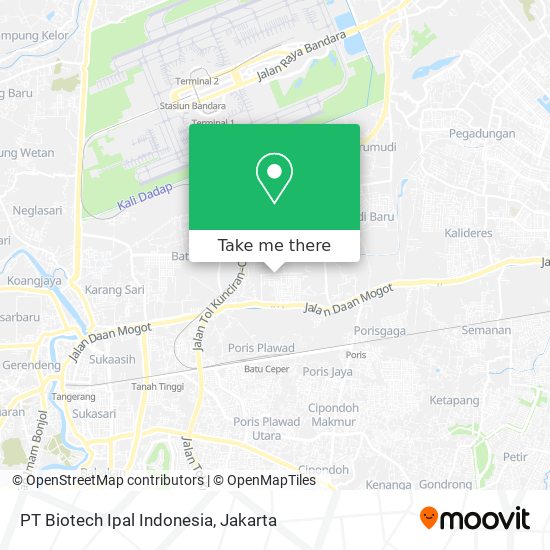 PT Biotech Ipal Indonesia map