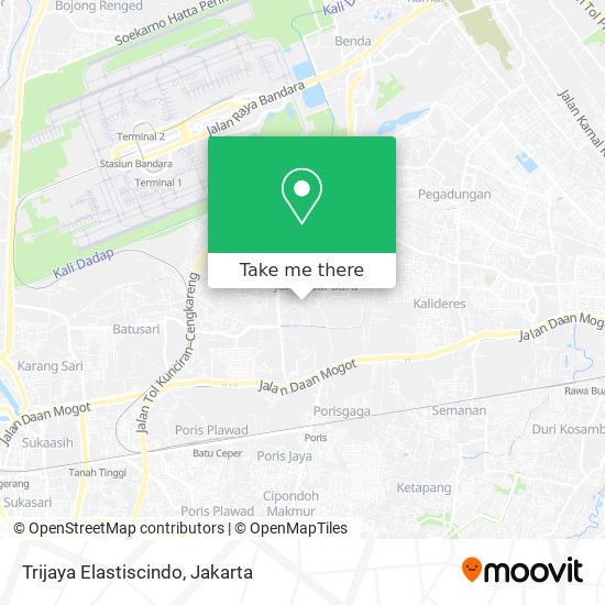 Trijaya Elastiscindo map