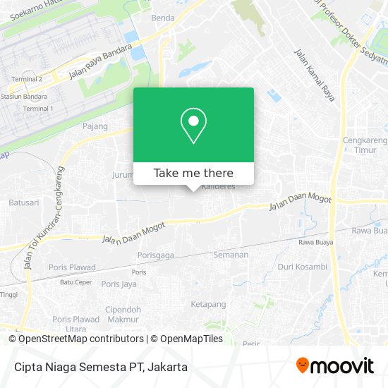 Cipta Niaga Semesta PT map