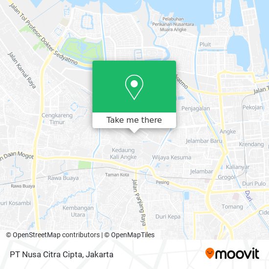 PT Nusa Citra Cipta map
