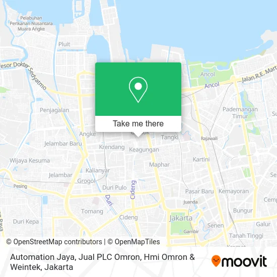 Automation Jaya, Jual PLC Omron, Hmi Omron & Weintek map